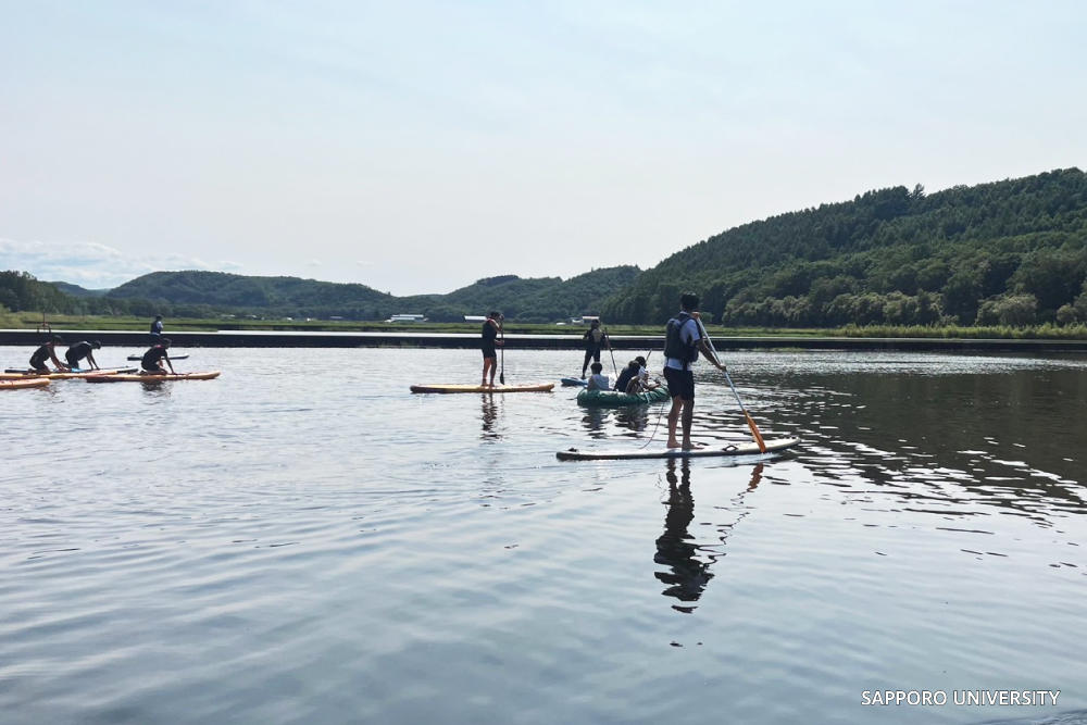 男子サッカー部が美幌町において、エデュケーションプログラムを実施