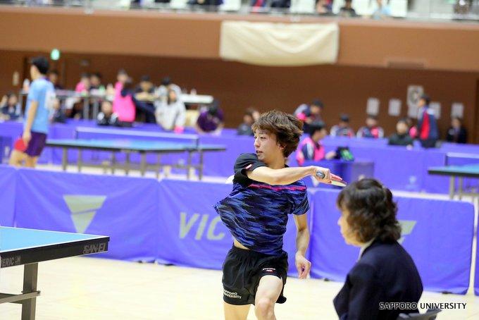第86回全日本大学総合卓球選手権大会出場